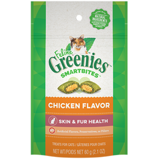 Greenies Greenies Cat Skin & Fur Chicken 2.1oz