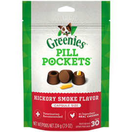 Greenies Greenies Dog Pill Pockets Capsules Hickory Smoke 15.8oz