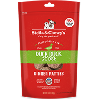 Stella & Chewys Stella & Chewy's Dog FD Raw Patties Duck & Goose 25oz