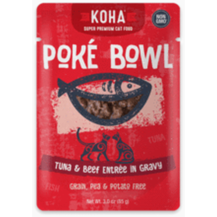 Koha Koha Cat Poke Pouch Tuna & Beef 3oz
