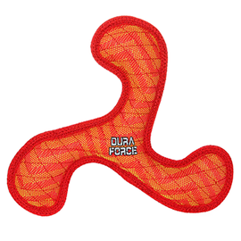 VIP Pet Products DuraForce Boomerang ZigZag Red Red