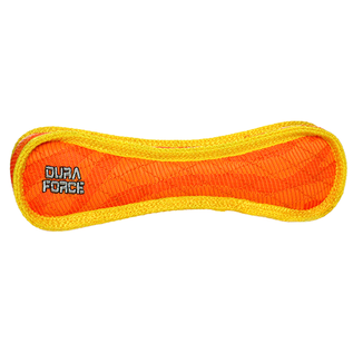 VIP Pet Products DuraForce Bone Tiger Orange Yellow