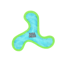 VIP Pet Products DuraForce Jr Boomerang Tiger Blue Green