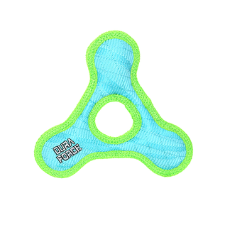 VIP Pet Products DuraForce Jr Triangle Ring Tiger Blue Green