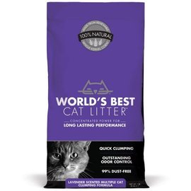 Worlds Best Cat Litter World's Best Cat Litter Multi-Cat Lavender Purple 15#