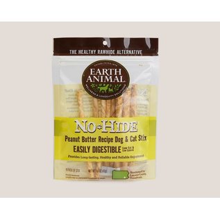 Earth Animal Earth Animal No Hide Stix Peanut Butter 10ct