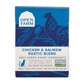 Open Farm Open Farm Cat Rustic Blend Chicken & Salmon 5.5oz