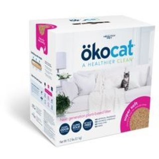 Okocat OkoCat Super Soft Wood Clumping Cat Litter 15.8# Pink