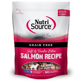 Nutri Source NutriSource Dog GF Salmon Bites 6oz