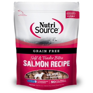 Nutri Source NutriSource Dog GF Salmon Bites 6oz