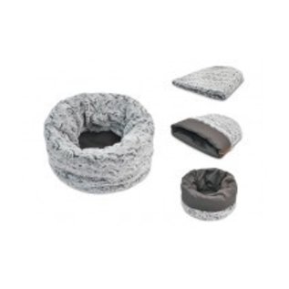 P.L.A.Y. PLAY Luxe Throw Husky Gray