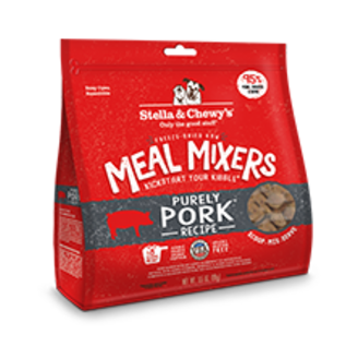 Stella & Chewys Stella & Chewy's Dog FD Raw Meal Mixers Pork 18oz