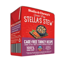 Stella & Chewys Stella & Chewy's Dog Cage-Free Turkey 11oz