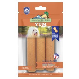 Himalayan Pet Supply Himalayan Dog Chew Yaky Yum Peanut Butter 3pk