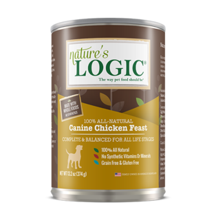 Nature's Logic Nature's Logic Dog Canine Chicken Feast 13.2oz