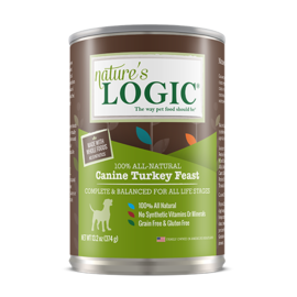 Nature's Logic Nature's Logic Dog Canine Turkey Feast 13.2oz