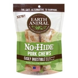 Earth Animal Earth Animal No Hide Pork Chew 4'' 2 Pack