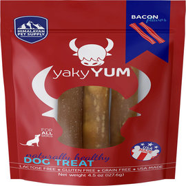 Himalayan Pet Supply Himalayan Dog Chew Yaky Yum Bacon 3pk