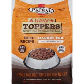 Primal Primal Frozen Raw Market Mix Beef Recipe 5#