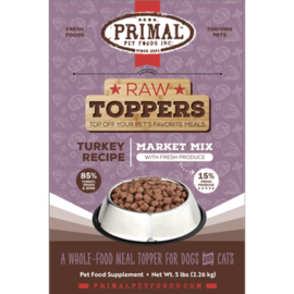 Primal Primal Frozen Raw Market Mix Turkey Recipe 5#