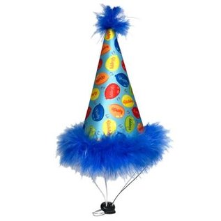 Huxley & Kent H&K Birthday Hat Party Time Blue SM