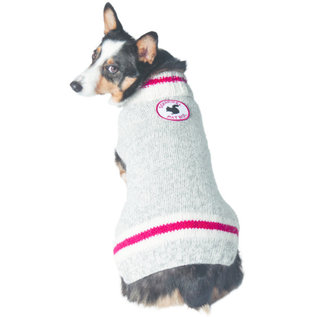 Chilly Dog Chilly Dog Sweater Squirrel Patrol Gray LG