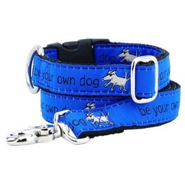 2Hounds 2Hounds Be Your Own Dog Blue Leash