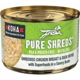 Koha Koha Dog Shredded Chicken & Duck 5.5oz
