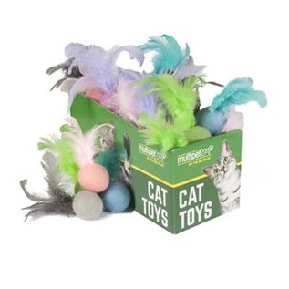 Multipet Multipet Feather Ball Cat Toy