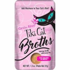 Tiki Cat Tiki Cat Broth Pouch Salmon 1.3oz