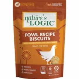 Nature's Logic Nature's Logic Dog Biscuits Fowl 14oz