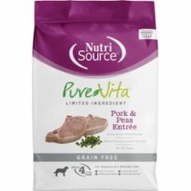 Pure Vita Pure Vita Dog GF Pork & Peas 25#