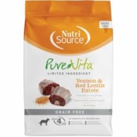 Pure Vita Pure Vita Dog GF Venison & Red Lentils 15#