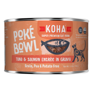 Koha Koha Cat Poke Bowl Tuna & Salmon 5.5oz