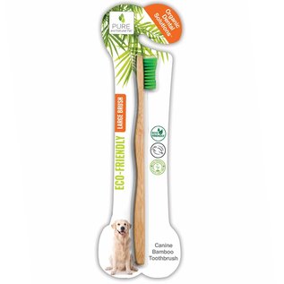 Pure and Natural Pure & Natural Dog Bamboo Toothbrush LG