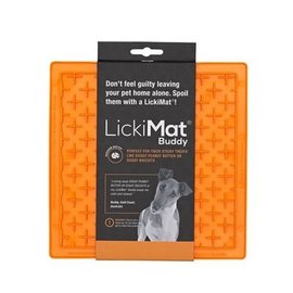 LickiMat LickiMat Dog Buddy Orange