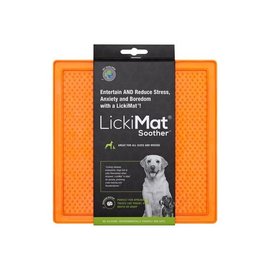 LickiMat LickiMat Dog Soother Orange