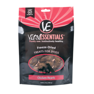 Vital Essentials Vital Essentials Dog FD Chicken Hearts 3.75oz