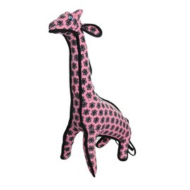 VIP Pet Products Tuffy Jr Zoo Giraffe Pink