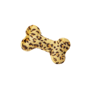 Fluff & Tuff Fluff & Tuff Leopard Bone SM