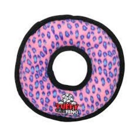 VIP Pet Products Tuffy Ultimate Ring Pink Leopard
