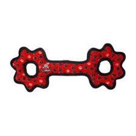 VIP Pet Products Tuffy Ultimate Tug Gear Red Paw