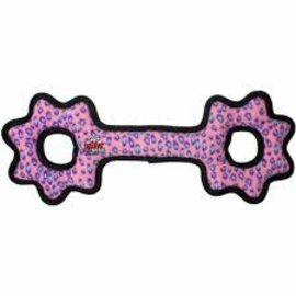 VIP Pet Products Tuffy Ultimate Tug Gear Pink Leopard