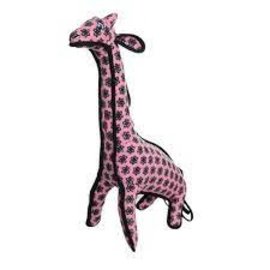 VIP Pet Products Tuffy Zoo Giraffe Pink