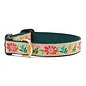 Up Country Up Country Dog Collar Narrow Tapestry Floral Size 10