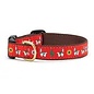 Up Country Up Country Dog Collar Narrow Llama SM