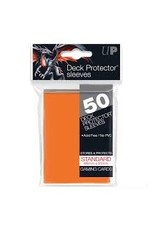 Ultra Pro Deck Protector Pack: Orange Solid 50ct (DISPLAY 12) 82673
