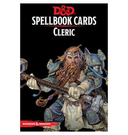 Gale Force 9 Dungeons & Dragons - Spellbook Cards - Cleric Deck (149 cards)