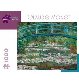 Pomegranate Claude Monet: Japanese Footbridge 1000pc Pomegranate Jigsaw Puzzle
