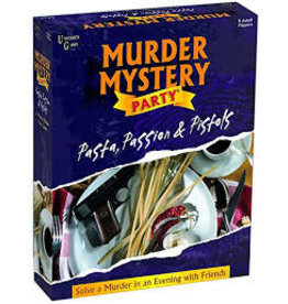 University Games Murder Mystery Party: Pasta, Passion, Pistols